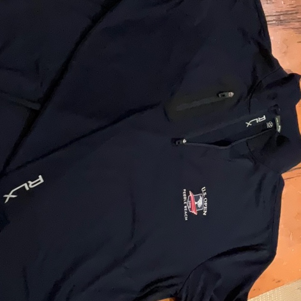 RLX Navy Quarter-Zip US Open 1/4 Zip Pullover